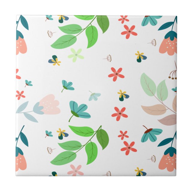 Azulejo Ducha de flores (Frente)