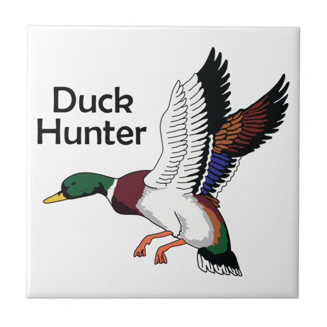 Azulejo Duck Hunter (Frente)