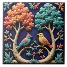 Azulejo Duet Forestal