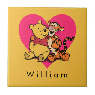 Azulejo Dulce Winnie the Pooh y Tigger