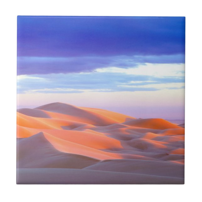 Azulejo Dunas de arena glamis al atardecer (Frente)
