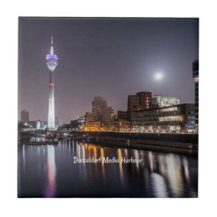 Azulejo Dusseldorf, Media Harbour (etiquetado)