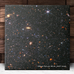 Azulejo Dwarf Galaxy WLM James Webb Telescope Hi-Res