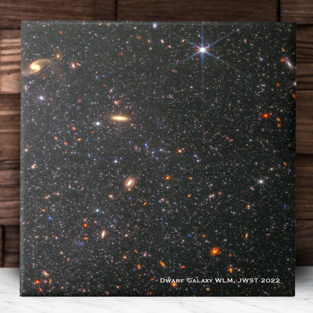 Azulejo Dwarf Galaxy WLM James Webb Telescope Hi-Res (Subido por el creador)