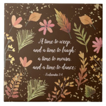 Ecclesiastes 3:4, Un momento para llorar, un momen