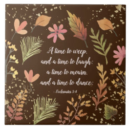 Azulejo Ecclesiastes 3:4, Un momento para llorar, un momen