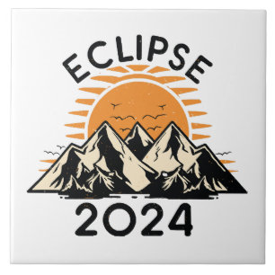 Azulejo Eclipse solar total 2024