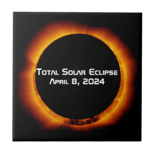 Azulejo Eclipse solar total de 2024
