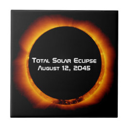 Azulejo Eclipse solar total de 2045