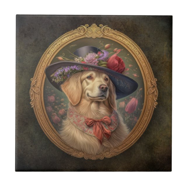 Azulejo Edad dorada (Frente)