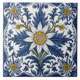 Azulejo Edelweiss