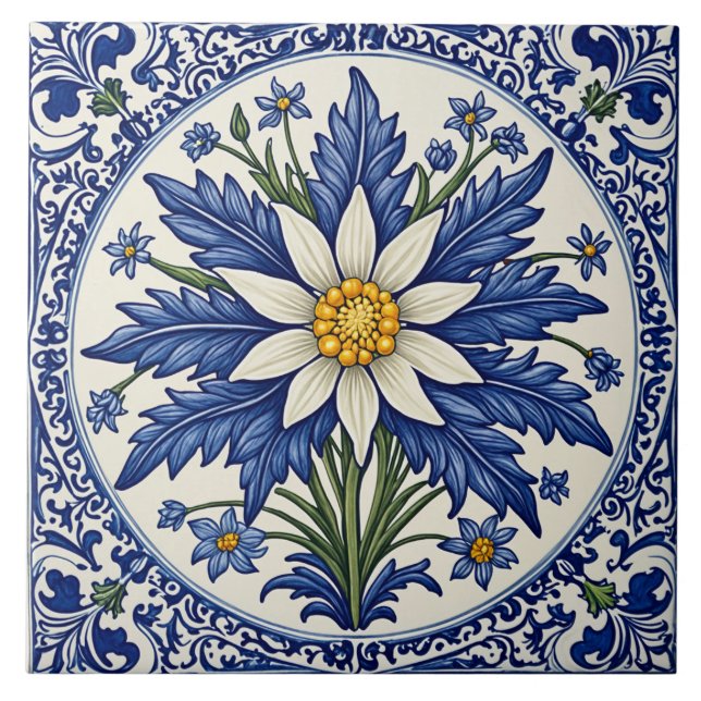 Azulejo Edelweiss 2 (Frente)