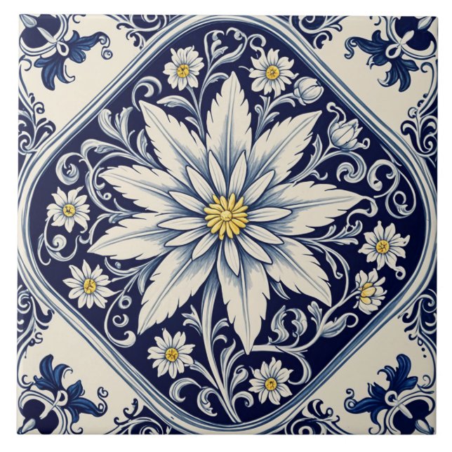 Azulejo Edelweiss 3 (Frente)
