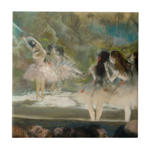 Azulejo Edgar Degas - Ballet en la ópera de París