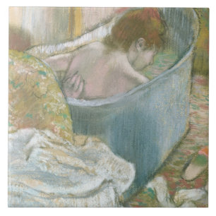 Azulejo Edgar Degas el el baño