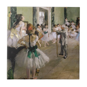 Azulejo Edgar Degas - La clase de baile