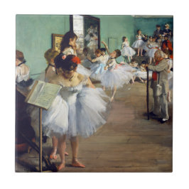 Azulejo Edgar Degas - La clase de danza