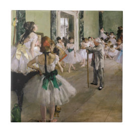 Azulejo Edgar Degas - La clase de danza