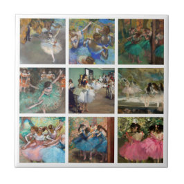 Azulejo Edgar Degas - Selección de Obra Maestra de bailari