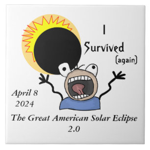 Azulejo Edición de supervivencia del eclipse solar de 2024