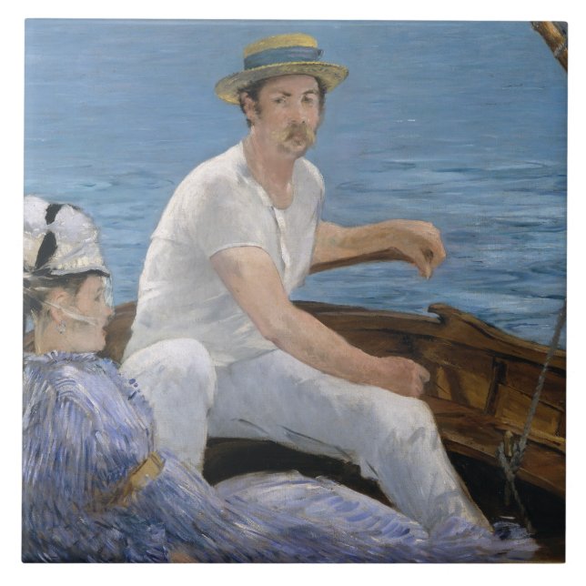 Azulejo Edouard Manet - Bote (Frente)