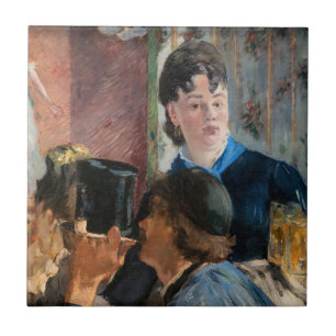 Azulejo Edouard Manet - Camarera Sirviendo Cerveza