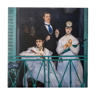 Azulejo Edouard Manet - El Balcón / Le Balcon