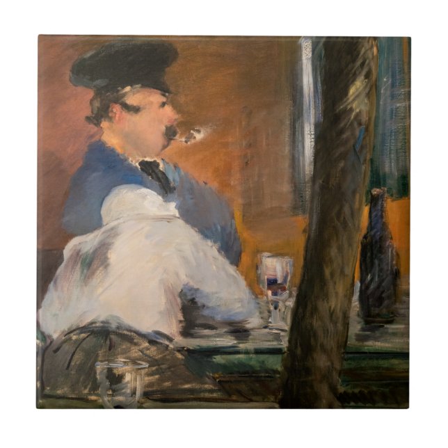Azulejo Edouard Manet - El Bar, Le Bouchon (Frente)