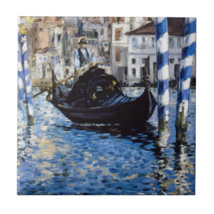 Azulejo Edouard Manet - Gran Canal, Venecia