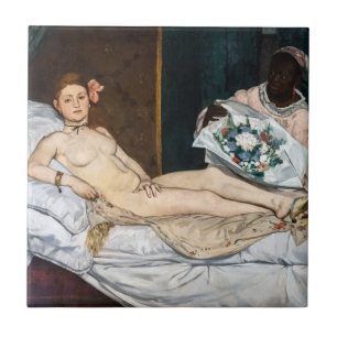 Azulejo Edouard Manet - Olympia