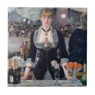 Azulejo Edouard Manet - Un bar en el Folies-Bergere