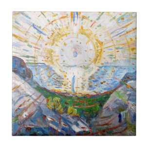 Azulejo Edvard Munch - The Sun 1912
