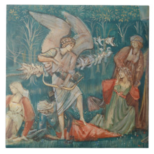 Azulejo Edward Burne-Jones - El fallecimiento de Venus