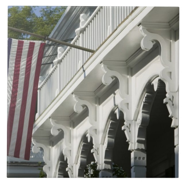 Azulejo EE. UU., MASSACHUSETTS, Martha's Vineyard: (Frente)