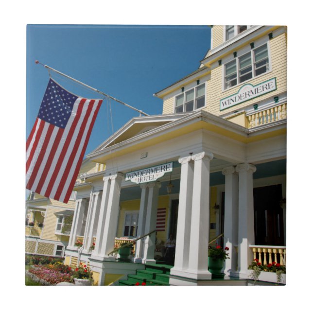 Azulejo EE. UU., Michigan, Isla Mackinac (Frente)