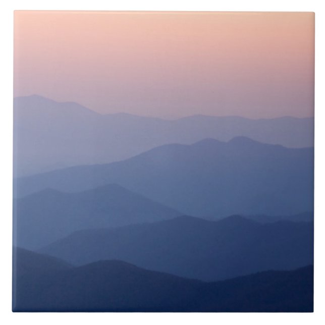 Azulejo EE.UU., Tennessee, Great Smoky Mountains National (Frente)
