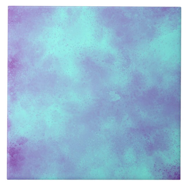 Azulejo efecto de nube de tormenta púrpura Tile cerámico (Frente)