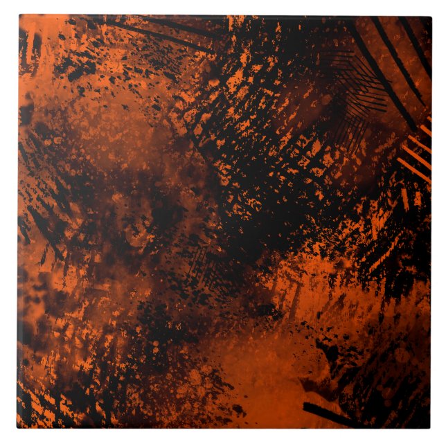 Azulejo Efecto salpicador de Hatching y Paint (Frente)