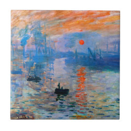 Azulejo El amanecer de Claude Monet