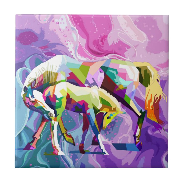 Azulejo El amor de la madre (Frente)