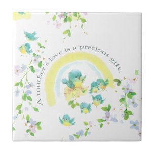 Azulejo El amor de una madre es un regalo precioso