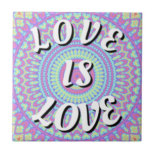 Azulejo El Amor Es Orgullo Pride