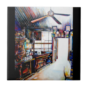 Azulejo El amor no es una pared, es un puente