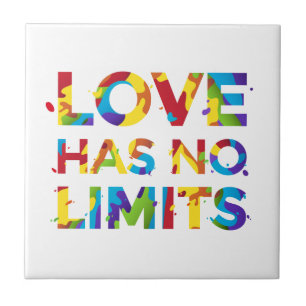 Azulejo El amor no tiene límites