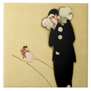 Azulejo El amor perdido de Pierrot por Sophia Chiostri