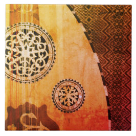 Azulejo El anglosajón ruso angustiado Oud Lute de Medio Or