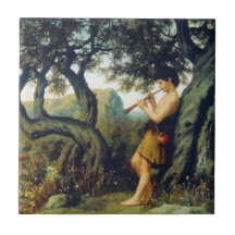 El antiguo pastor griego que toca música