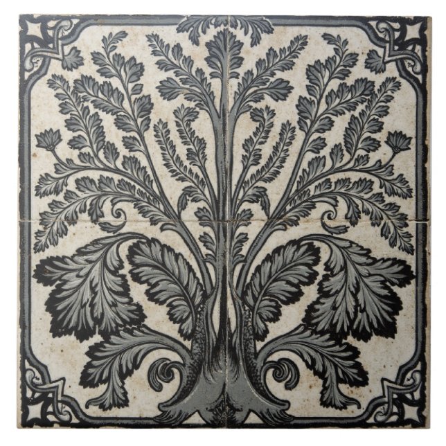 Azulejo El árbol de la vida (Frente)