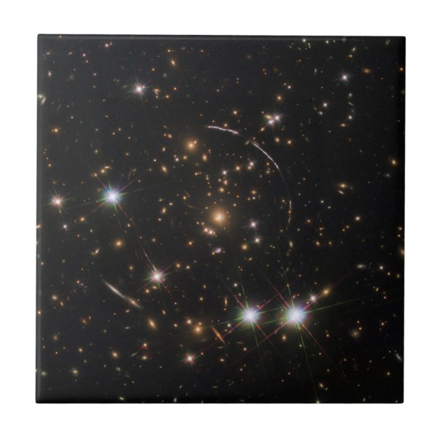 Azulejo El Arco Del Sol En Un Grupo De Galaxias Masivo (Frente)