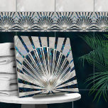 Azulejo El Art Deco de las conchas marinas: la concha de A<br><div class="desc">El Art Deco de las conchas marinas: la concha de Abalone y la perla</div>